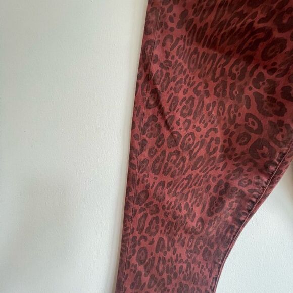 Joes Jeans Leopard Print High Rise Skinny Size 30 - Picture 5 of 7